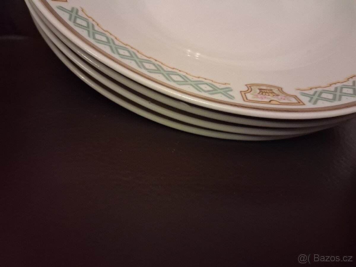 Jídelní starožitná souprava Thun Czechoslovakia - 8