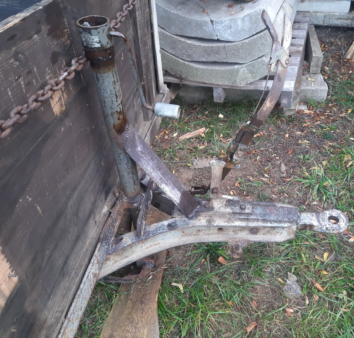Prodám káru za malotraktor - 8