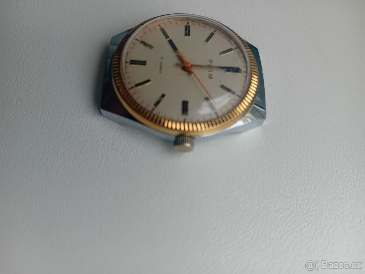 Starožitné hodinky zn. PRIM ALA ROLEX - 8