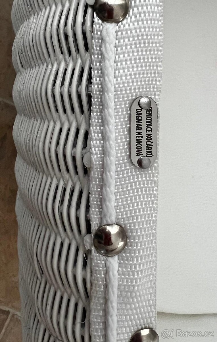 Košatina,proutěný kočárek pro dítě+zdarma dárky - 8