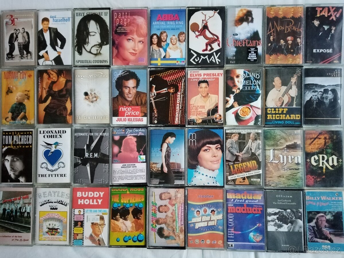 Nova fota 17.1. originál MC kazety od 89 - 8