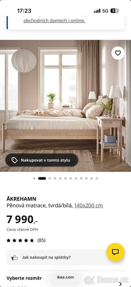 IKEA Akrehamn 140×200 cm - 8