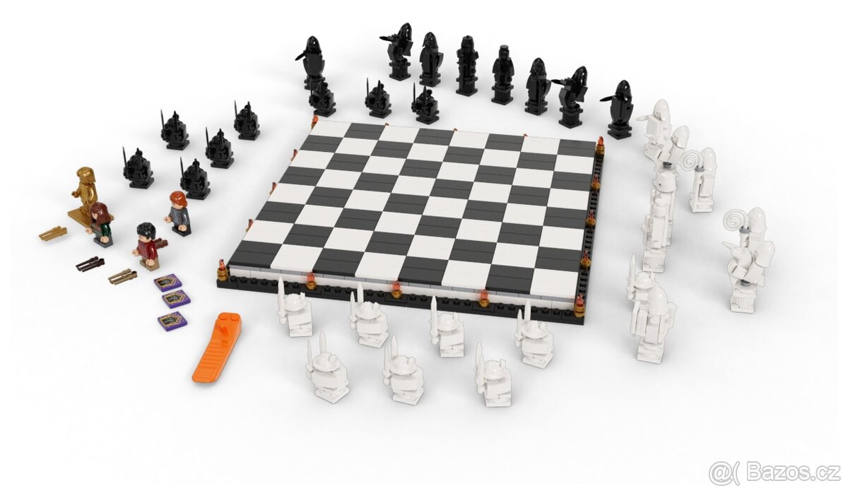 Harry Potter stavebnice 3 + figúrky - typ lego - nové - 8