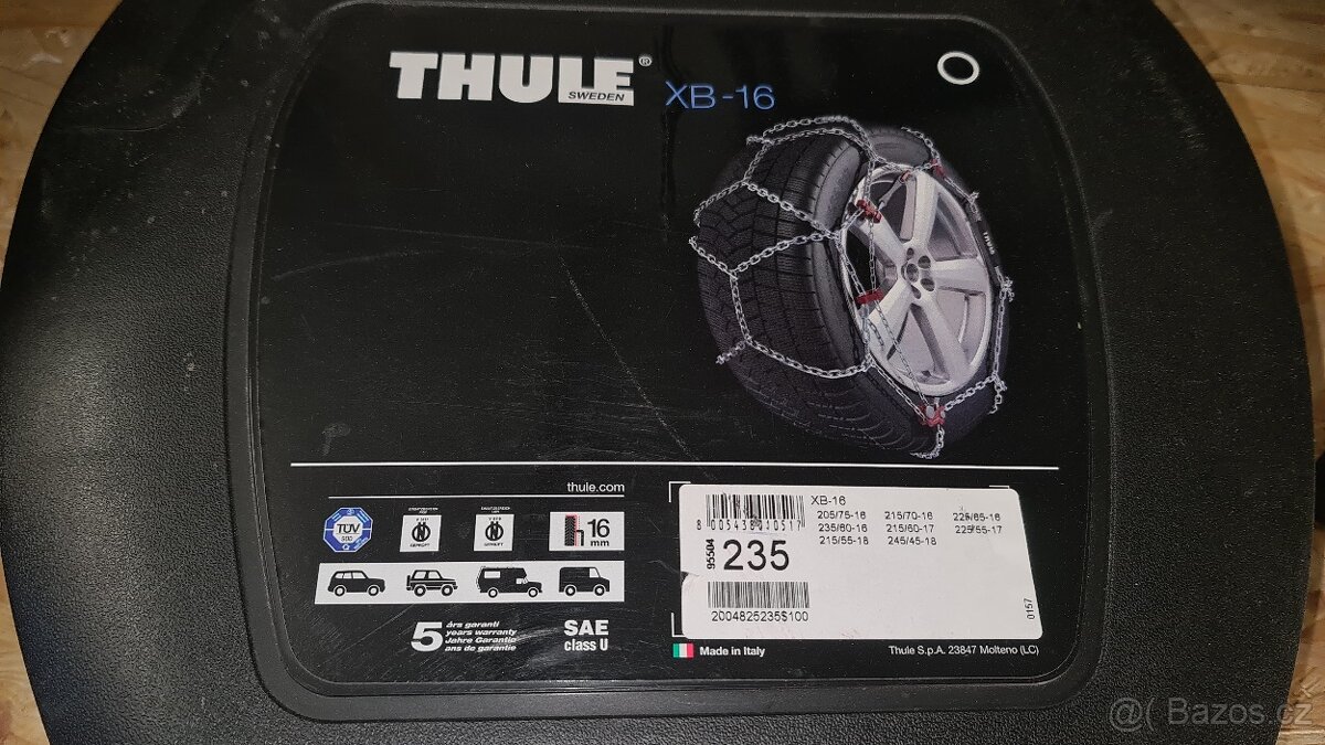 Sněhové řetězy Thule XB-16 NEPOUŽITÉ - 8