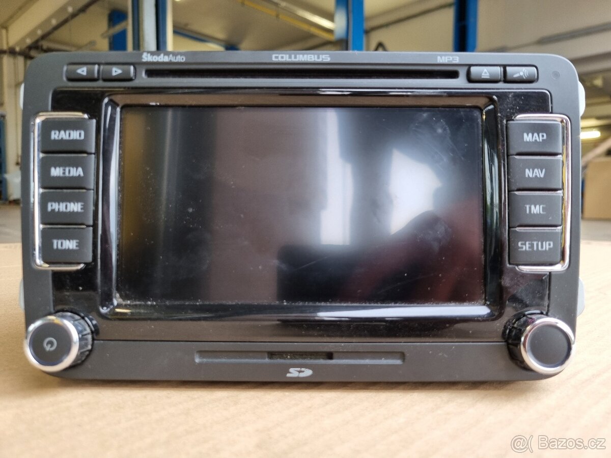 Autorádio Škoda Columbus RNS510 3T0035680C-navigace - 8