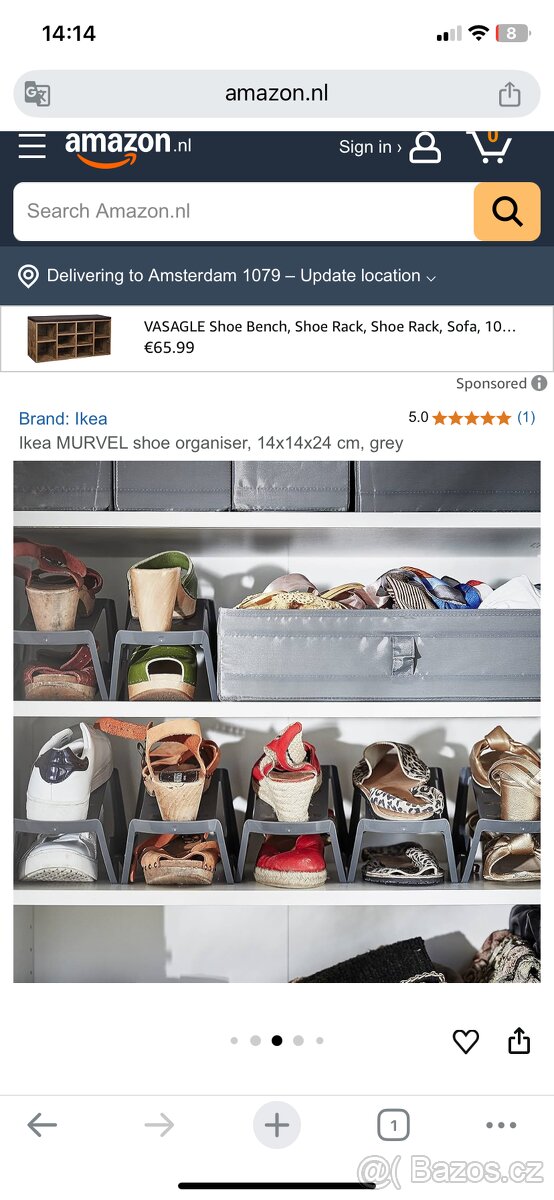 Uskladnění botů - organizér pro menší prostory a botníky - 8