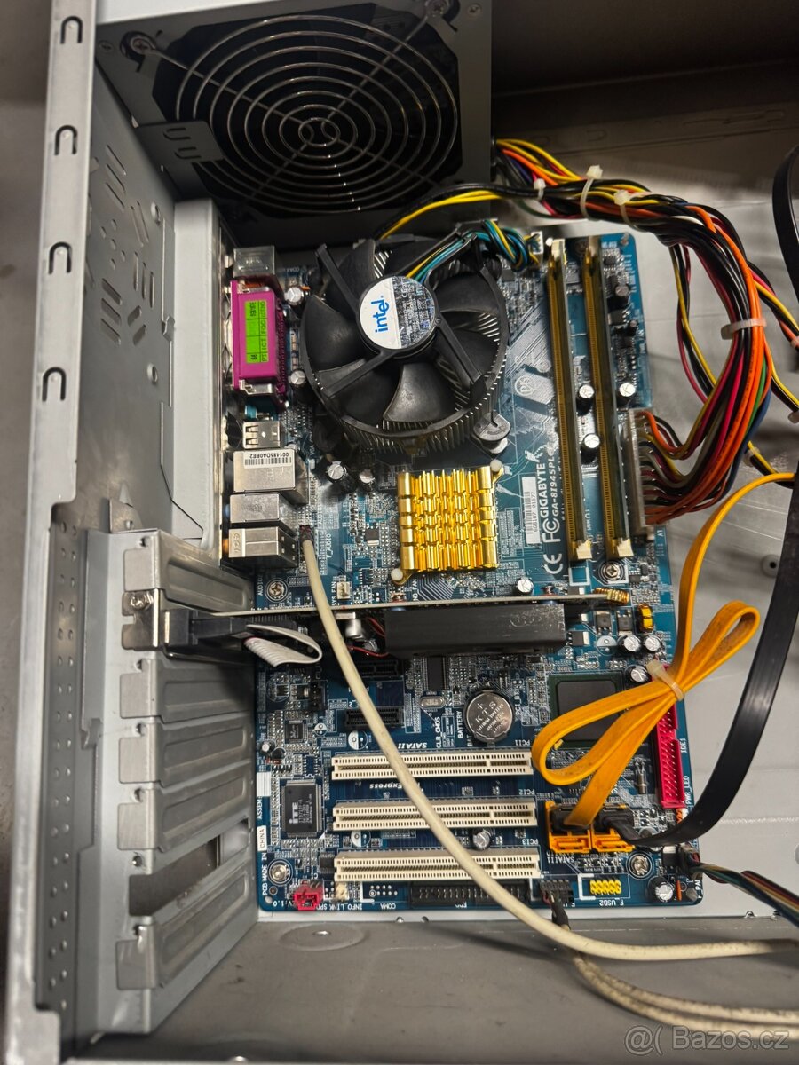 Stolní počítač – funkční sestava Intel, Gigabyte, GPU, DDR2 - 8