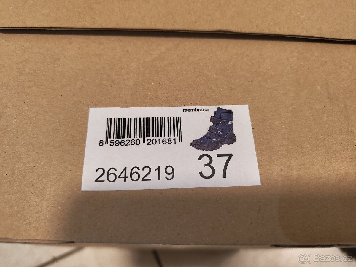Zimní boty Fare vel. 37 s membránou - 8