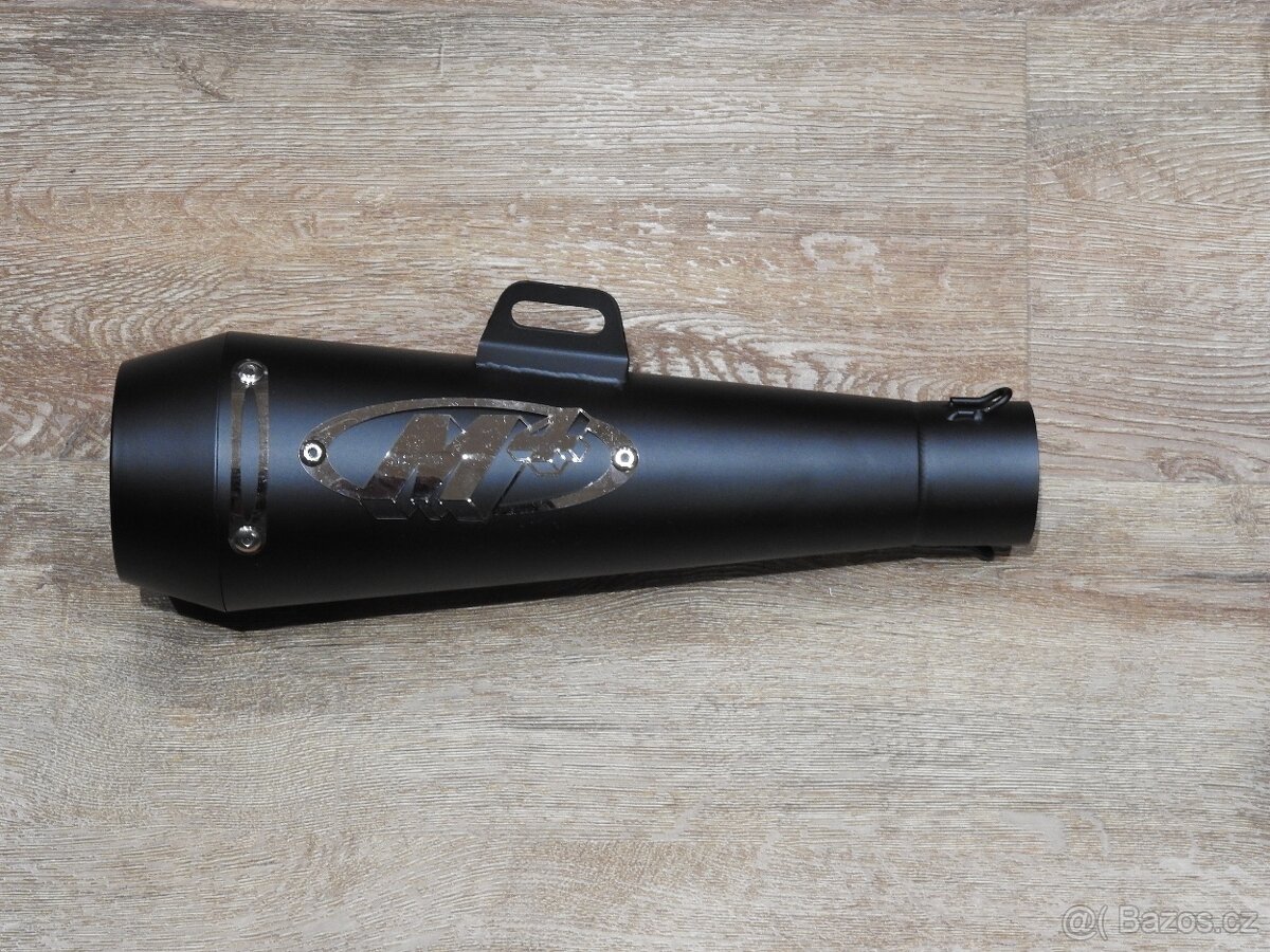 Laděný výfuk celonerezový černý mat. Nový - 8