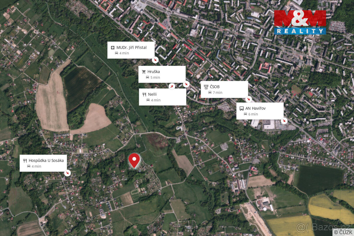 Prodej zahrady, 442 m², Havířov - 8