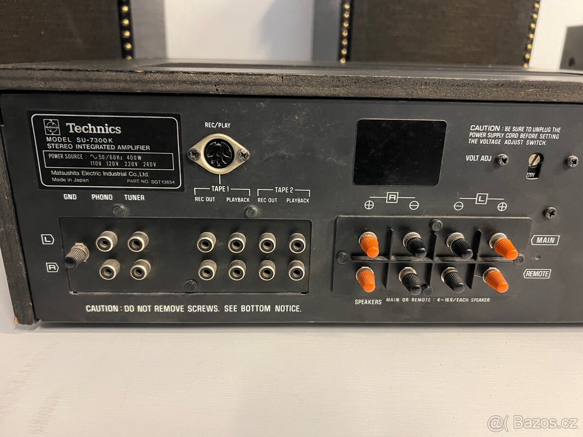 TECHNICS VINTAGE ZESILOVAČ SU-7300K - 8