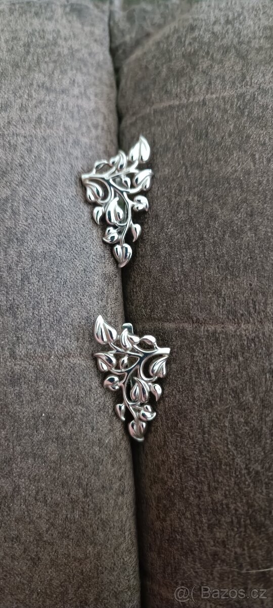 Náušnice stříbro - 8