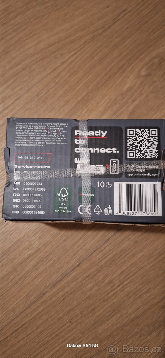 Parkside baterie 20V 8Ah - 8