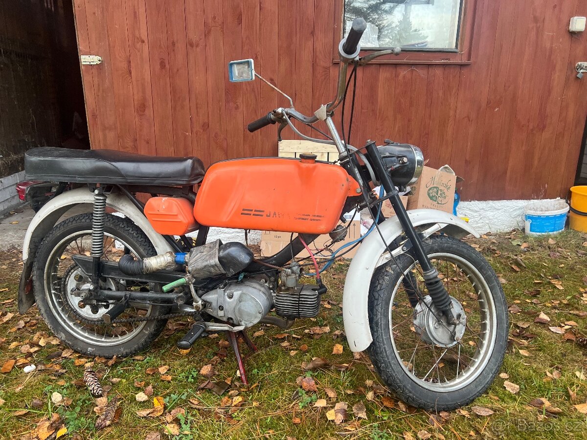 Jawa mustang oranžova veteran - 8