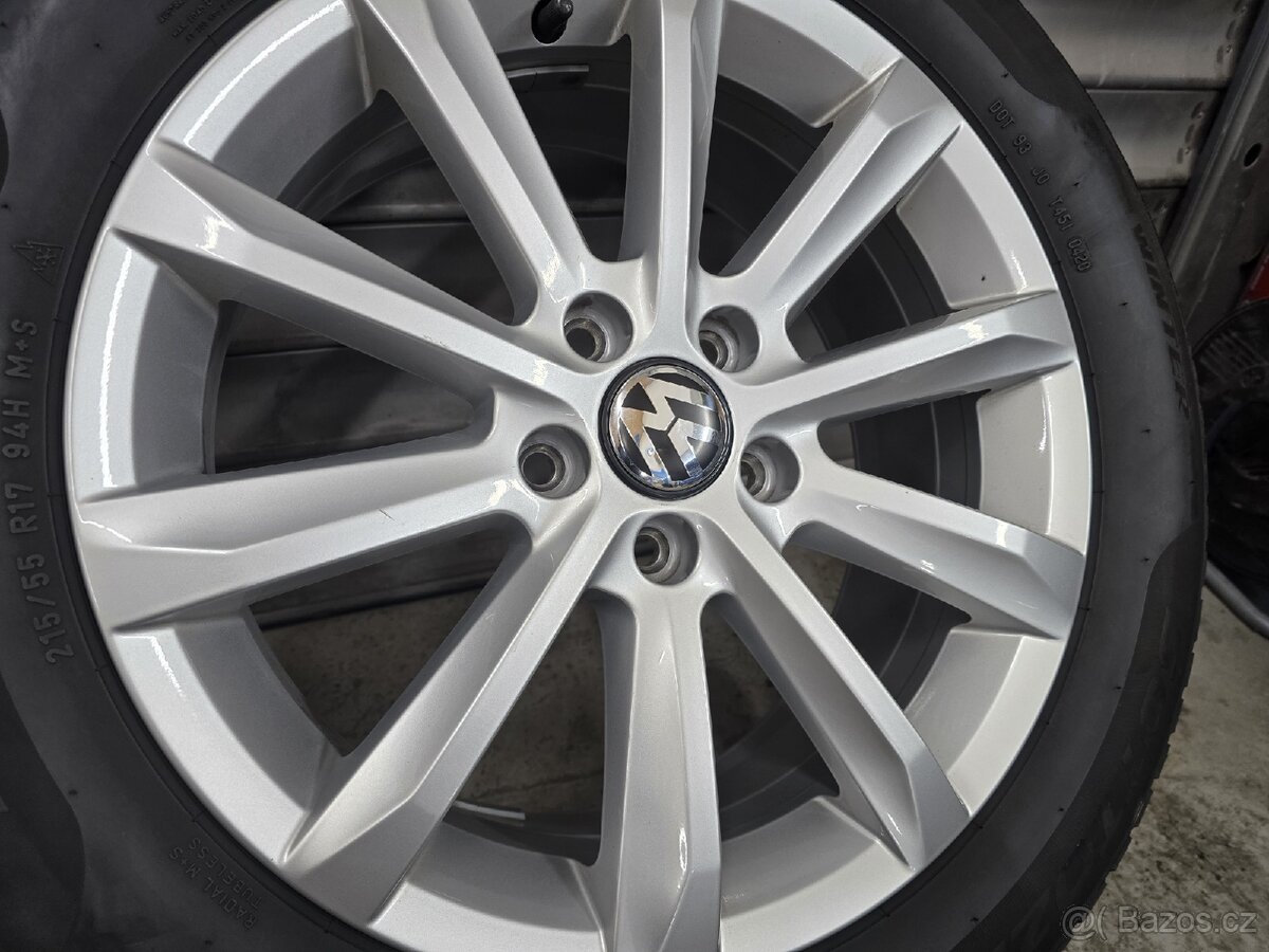 zimní ALU kola Volkswagen Passat b8 r17 - 8