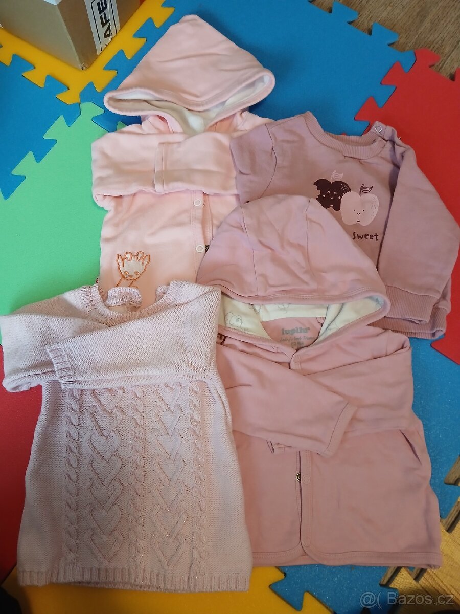Oblečení holčička vel. 62-68 - 8