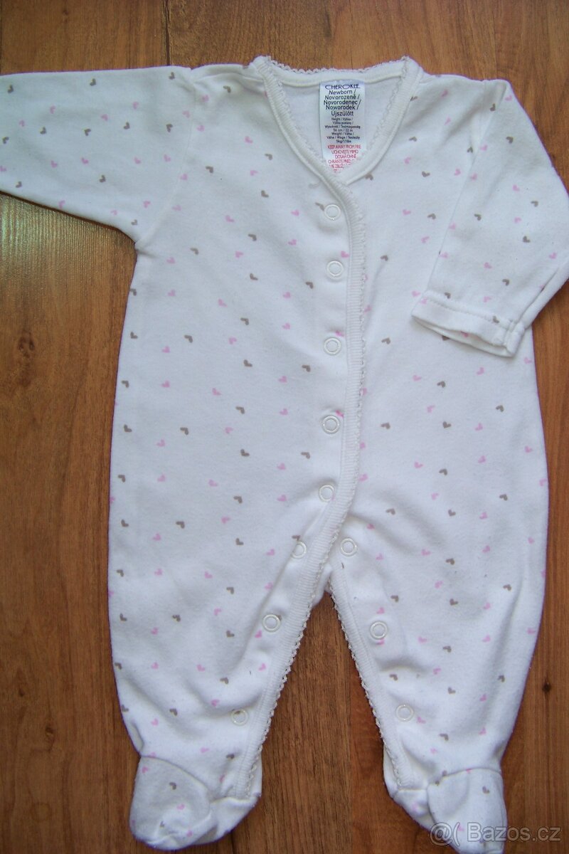 Oblečky pro miminko SET 17 kusů vel. 56-68 - NOVÉ - 8