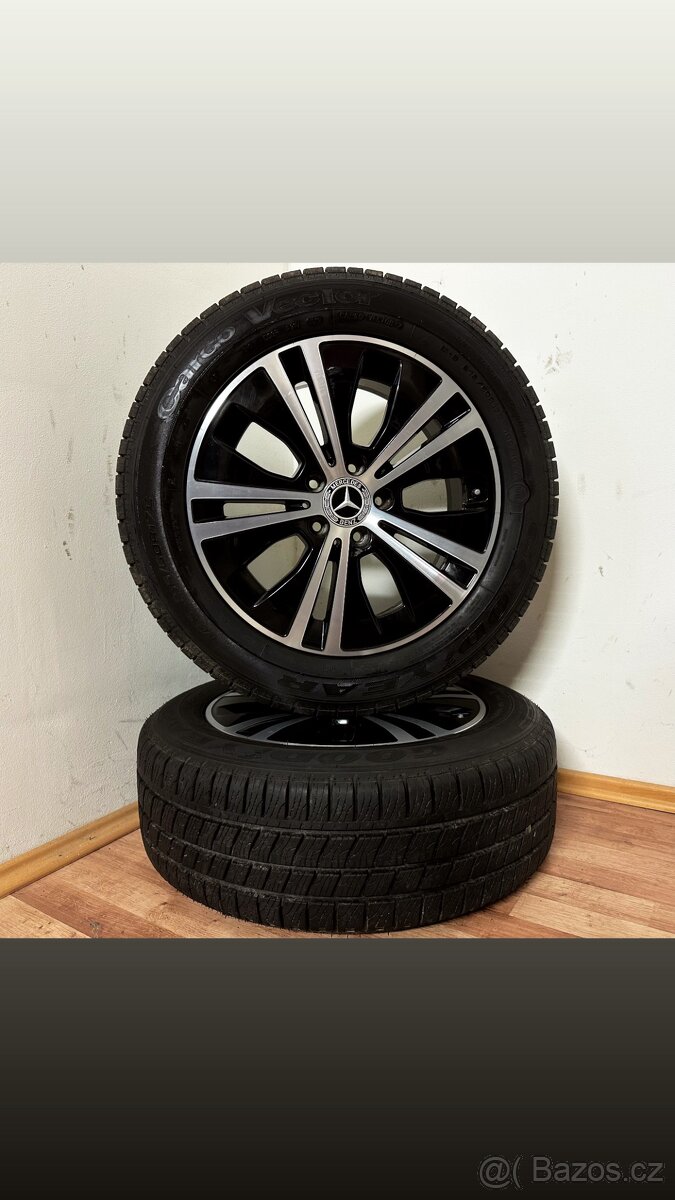 MERCEDES V/VITO 5x112 R17 ET40+ZIMNÍ 215/60R17 9mm - 8