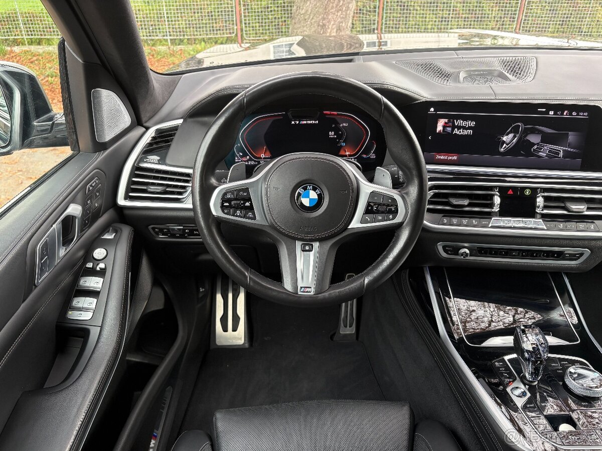 BMW X7 3.0 M50d DPH, 7MÍST, MAX VÝBAVA - 8