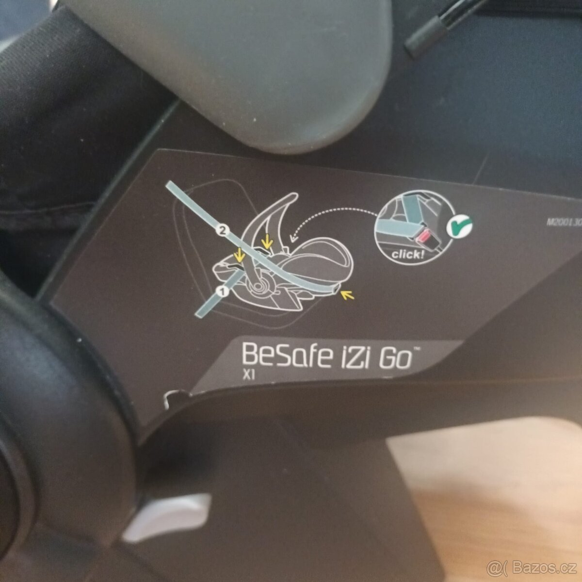 Černá autosedačka - vajíčko BeSafe - 8