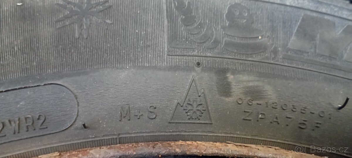 Plechové disky se zimními pneu 505/55, R16, Peugeot 308 - 8