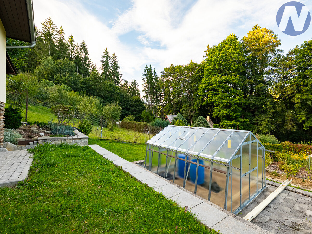 Prodej zahrady 349 m² se zděnou chatou, Vimperk - 8