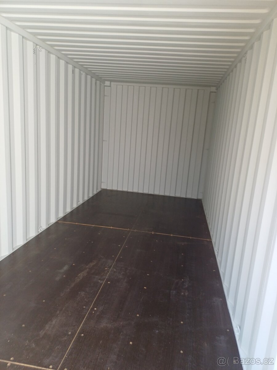 Lodní kontejner 20´ po první cestě, RAL 6007 - 8