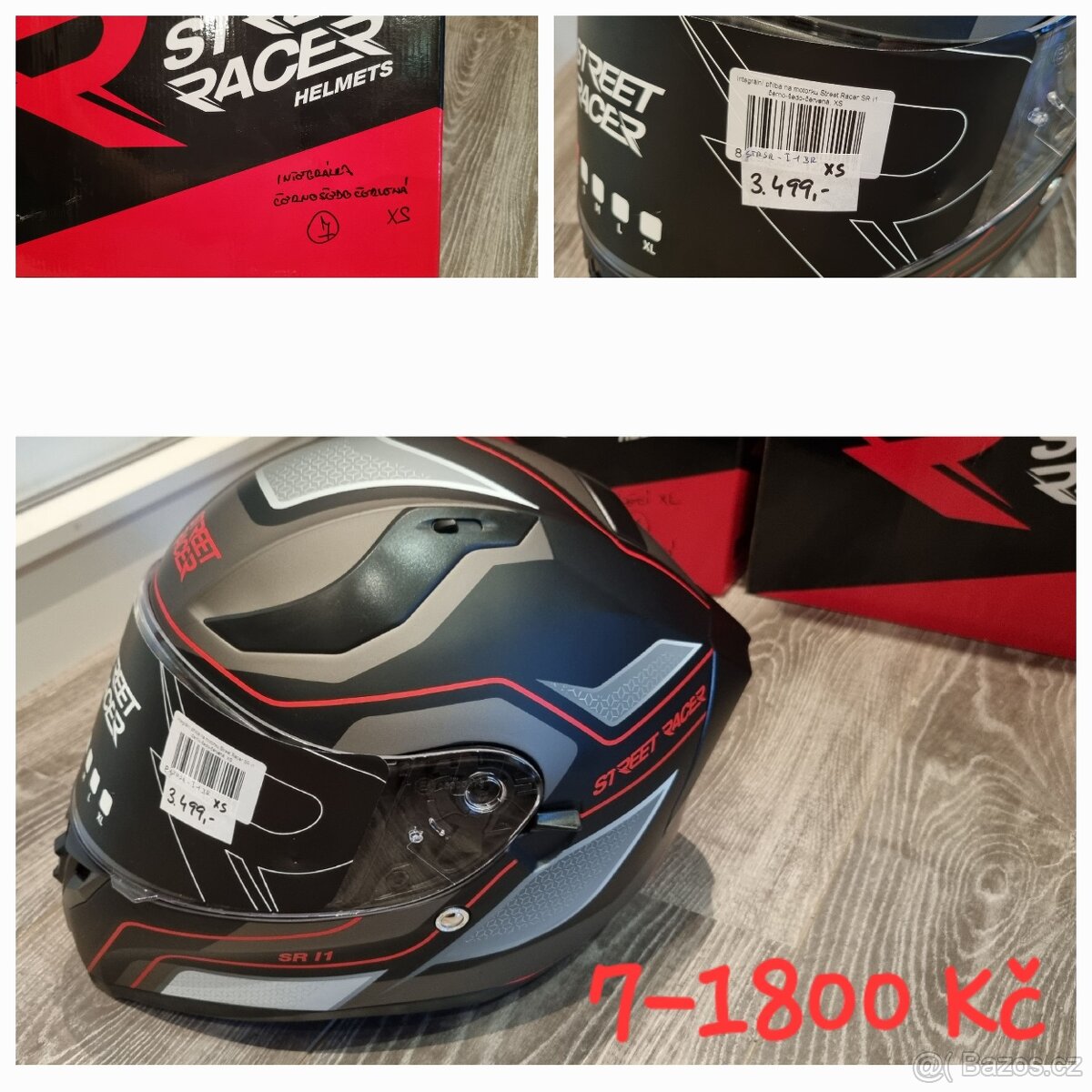 Helmy na motorku, motocross, enduro, otevřené, integral - 8