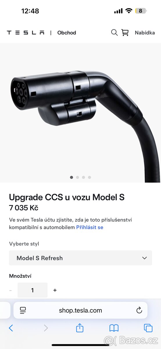 TESLA CCS Combo 2 Adapter – nový, originální - 8