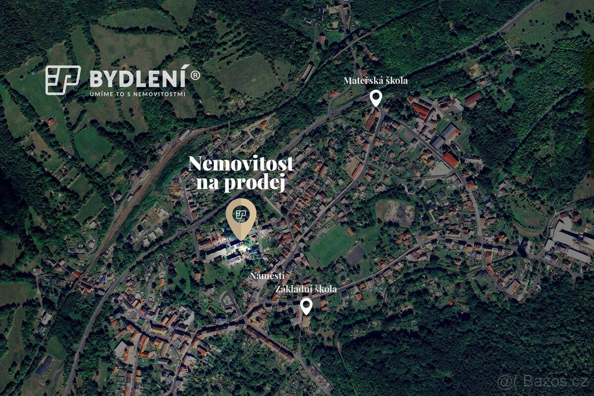 Prodej družstevního bytu 1+1, Hrob, ul. Rybniční - 8