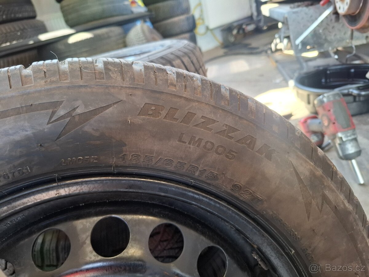 Zimní kola 5x100 185/65 R15 ŠKODA FABIA 4 - 8