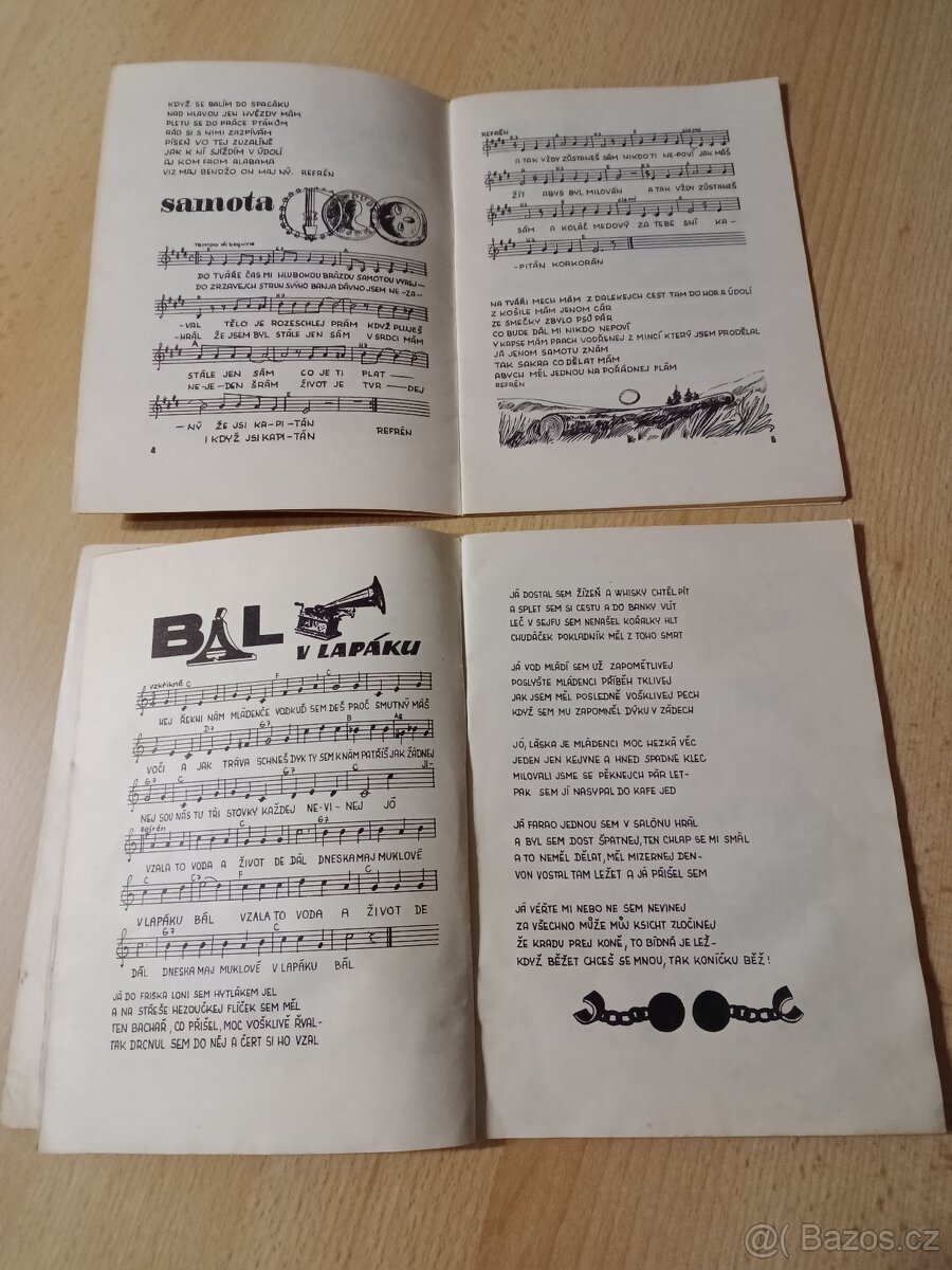 Rychlé šípy,Kometa, Trampské písničky,Porta 87 - 8