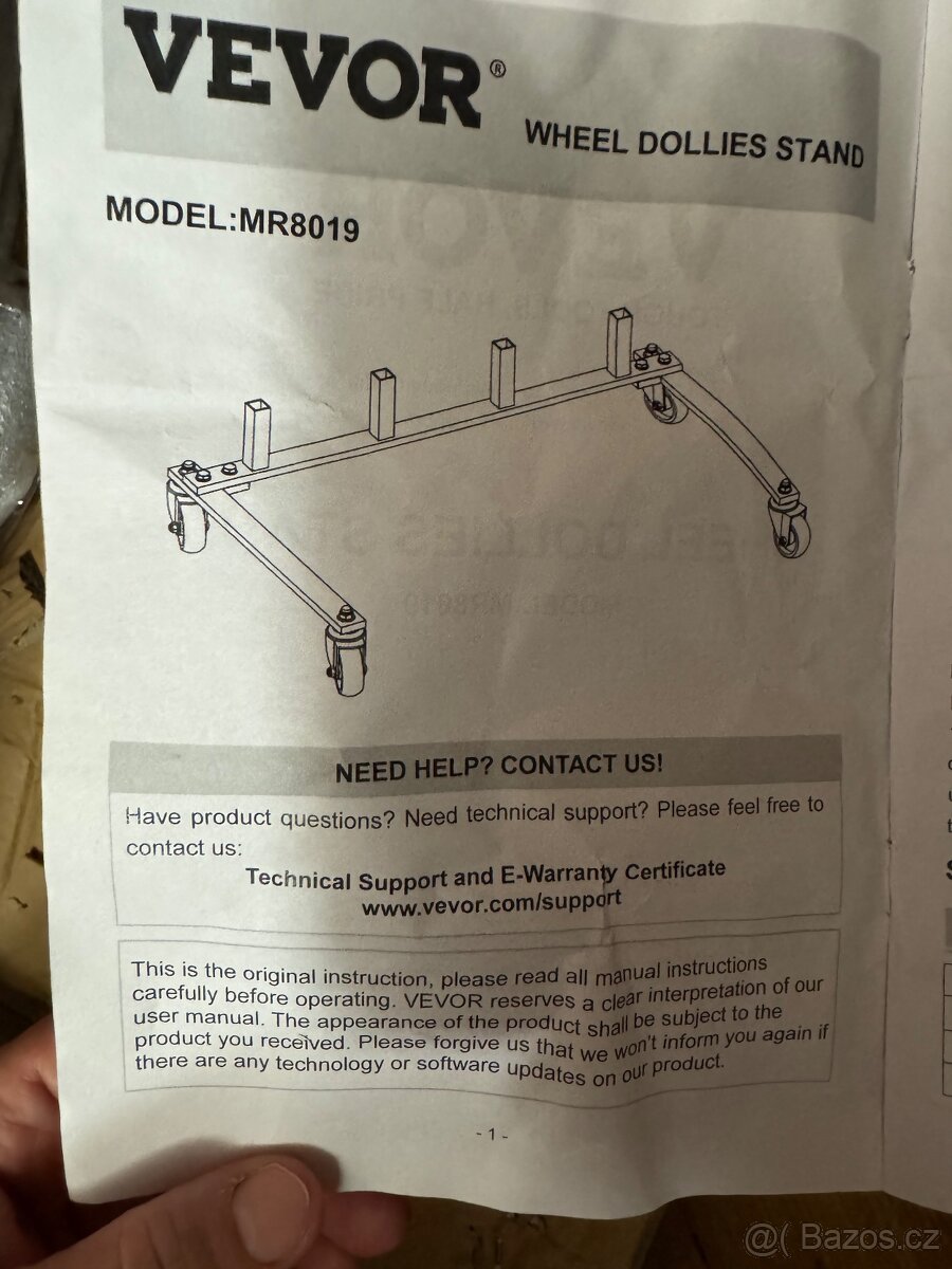 Stojan na hevery pro automechaniky - 8