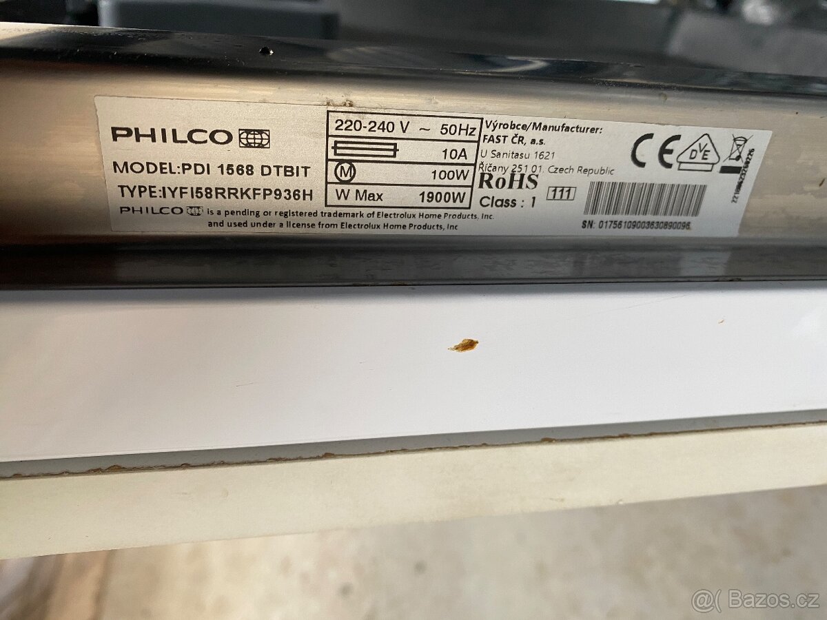 Myčka Philco PDI 1568 DTBIT - 8