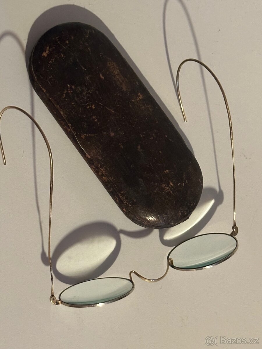 Stare bryle lenonky s pouzdrem - 8