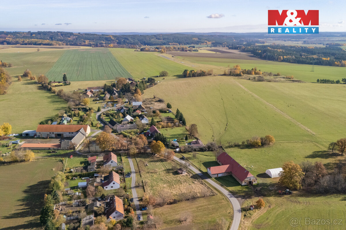 Prodej pozemku k bydlení, 1289 m², Nový Dvůr u Boru - 8