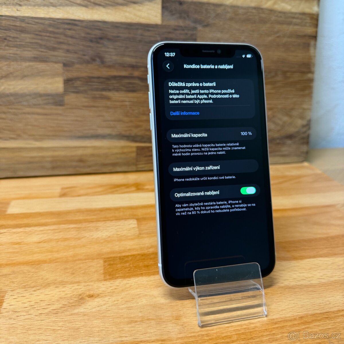 IPhone 11 64GB, bílý, 100% baterie (rok záruka) - 8