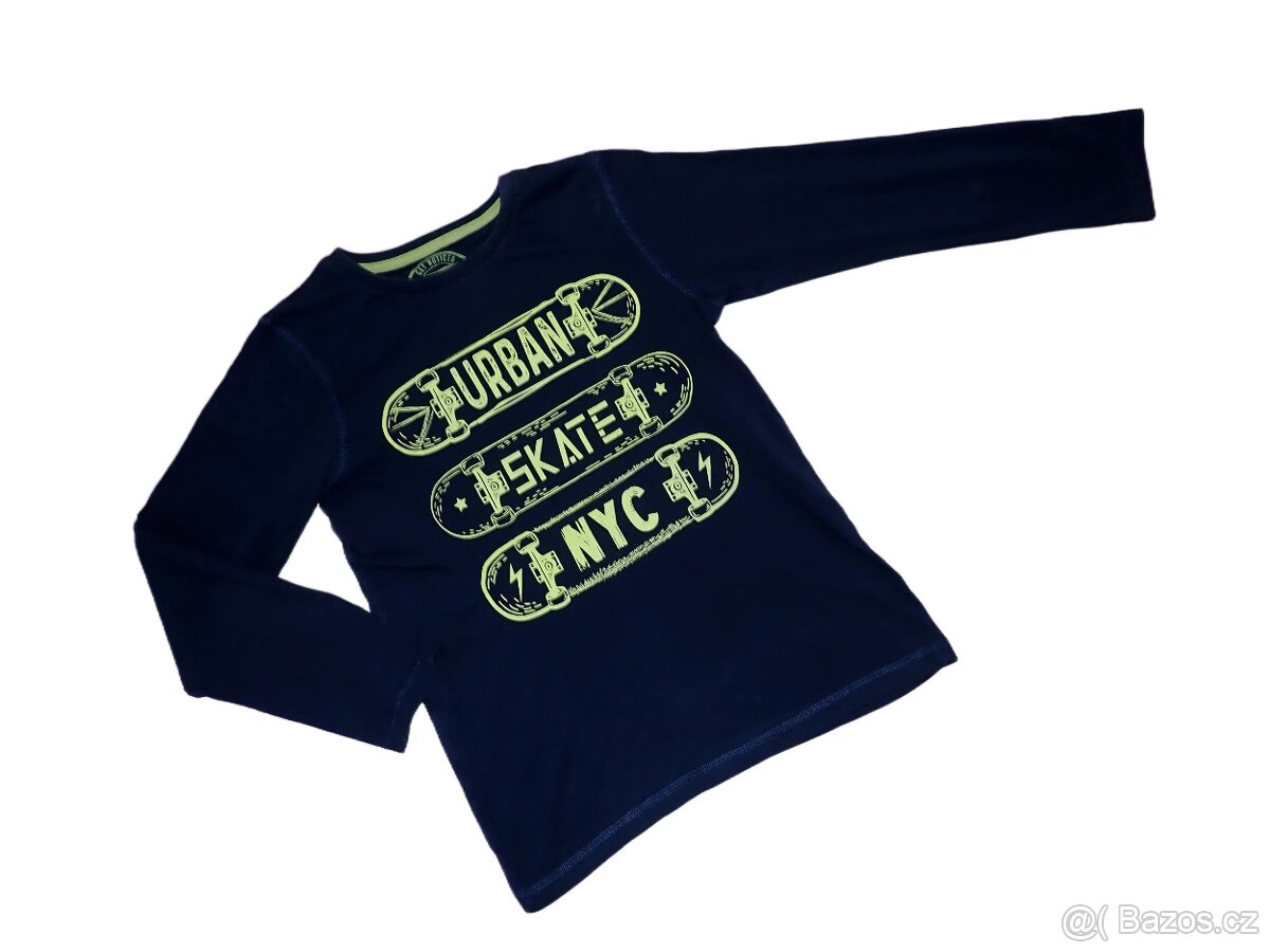 chlapecké oblečení vel.134/140 - 8