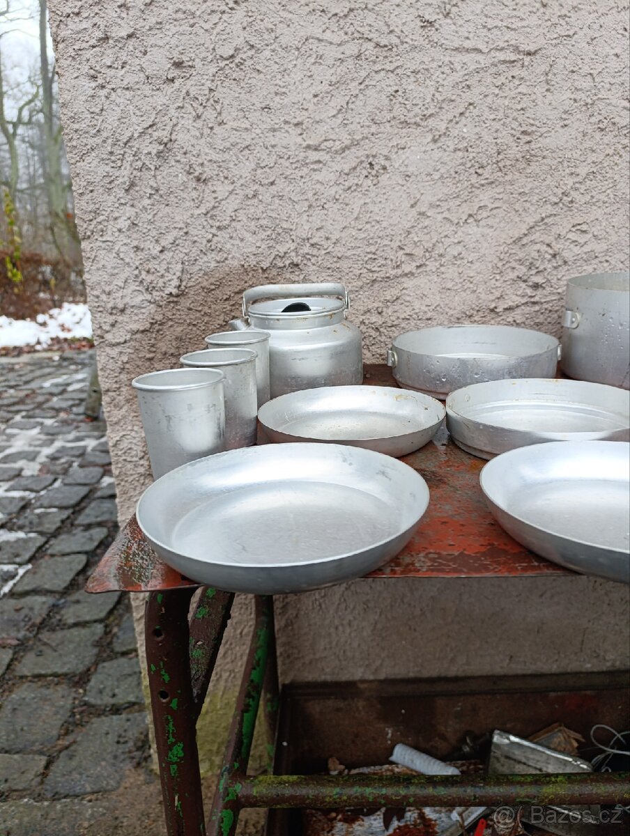 Al, retro jídelní sada - tramp - 8