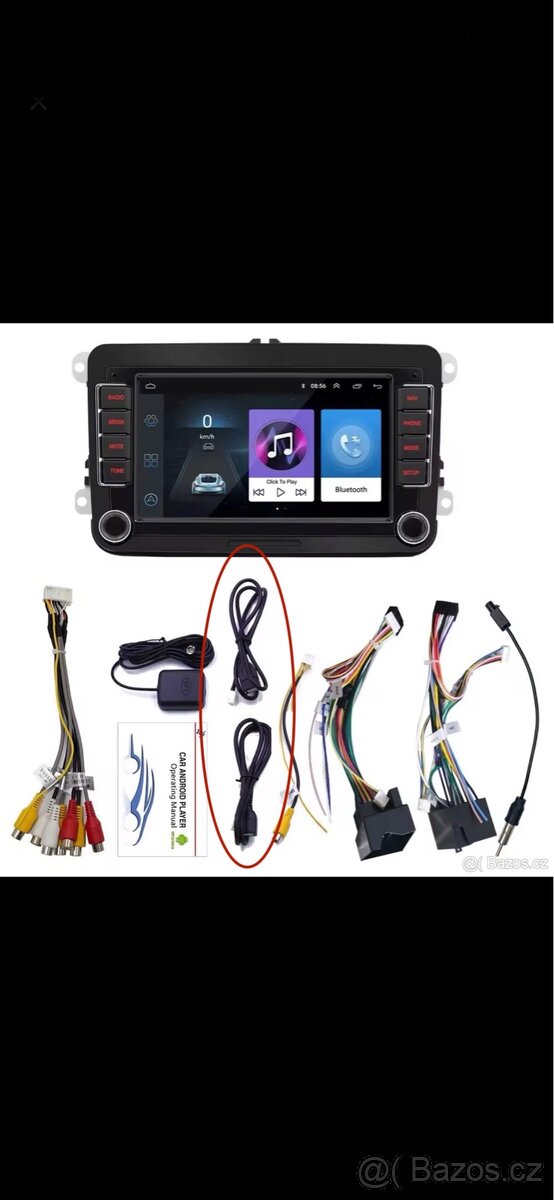 2 din autorádio pro koncernové vozy Carplay - 8