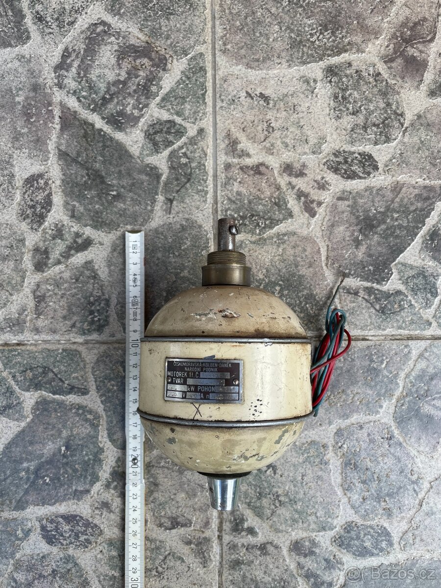 Zajímavý elektromotor Kolben Daněk - 8