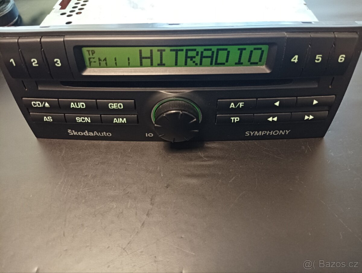Autorádio Škoda symphony Cd Fabia 1 - 8