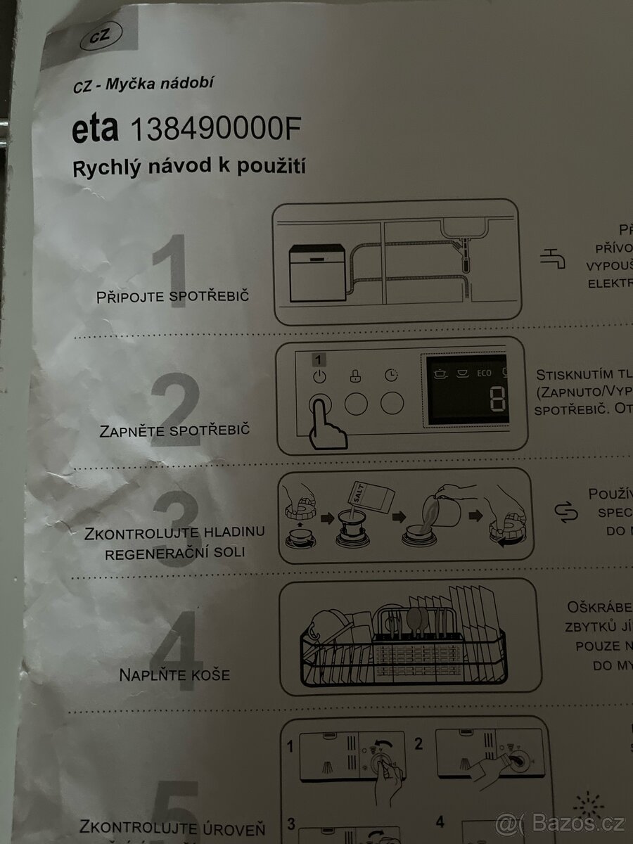 Myčka nádobí ETA - 8