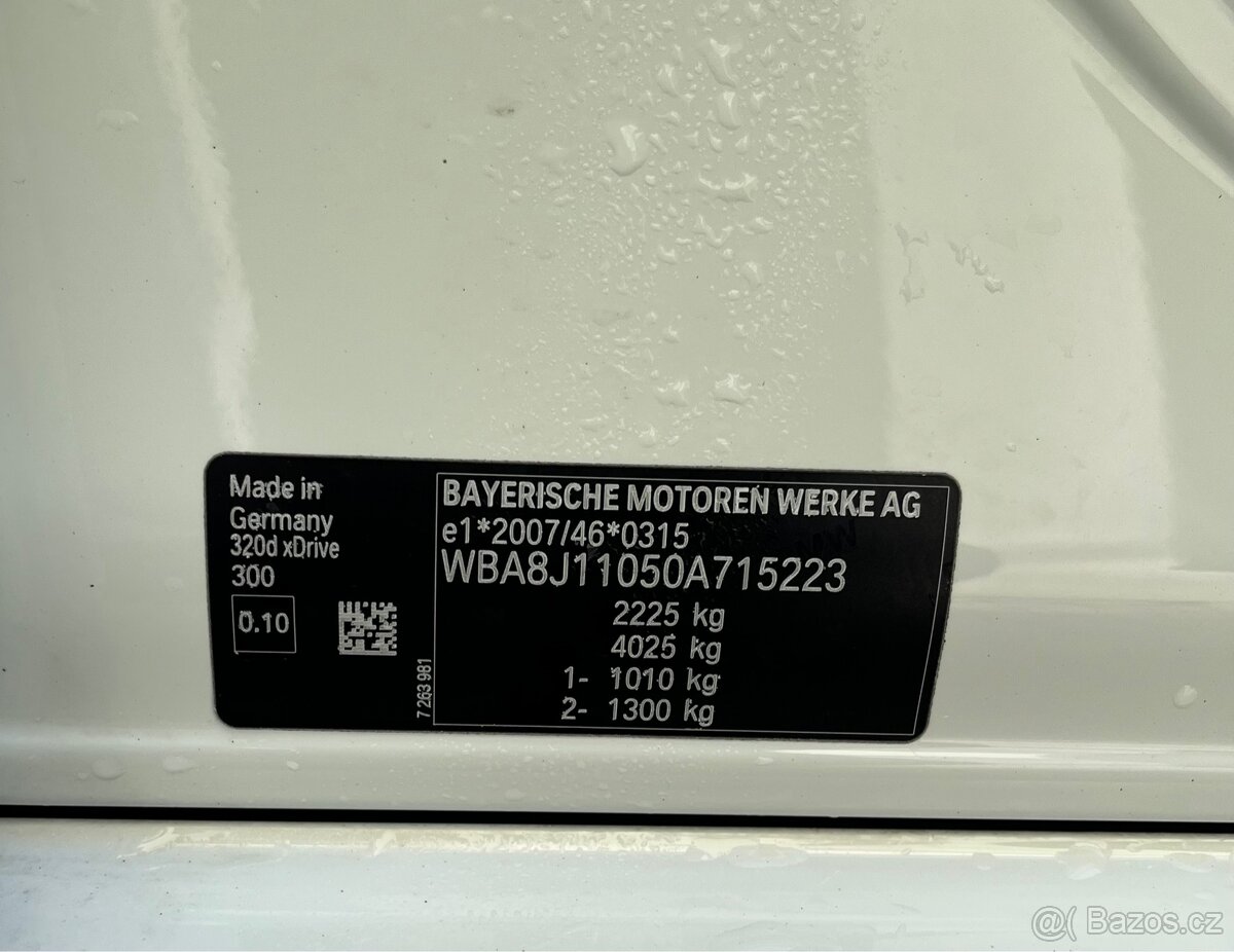 BMW 320d F31 xDrive, jen 88 tkm - 8