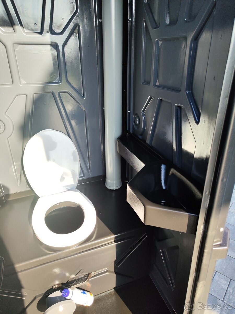Nová mobilní toaleta přenosné WC s pisoárem - 8