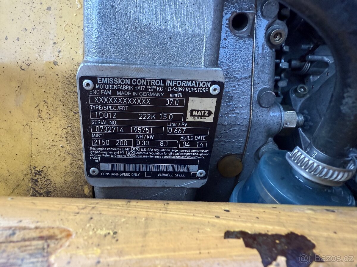 Atlas Copco LG500 vibrační deska 520KG - 8