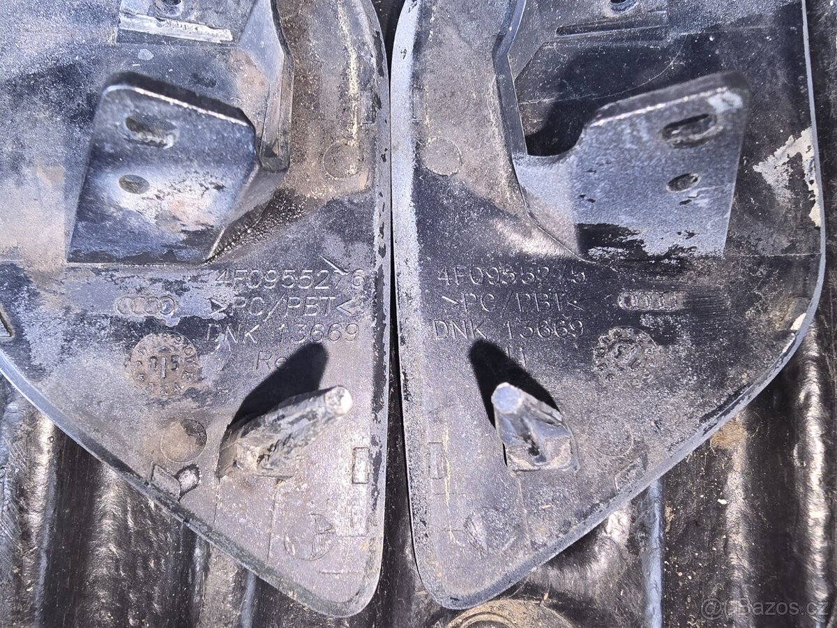 dily audi A6 4f mlhovky krytky chrom ostřik - 8