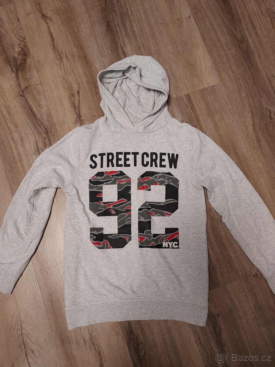 Mikina - vel. 146/152 - C&A, H&M + trička ZDARMA - 8