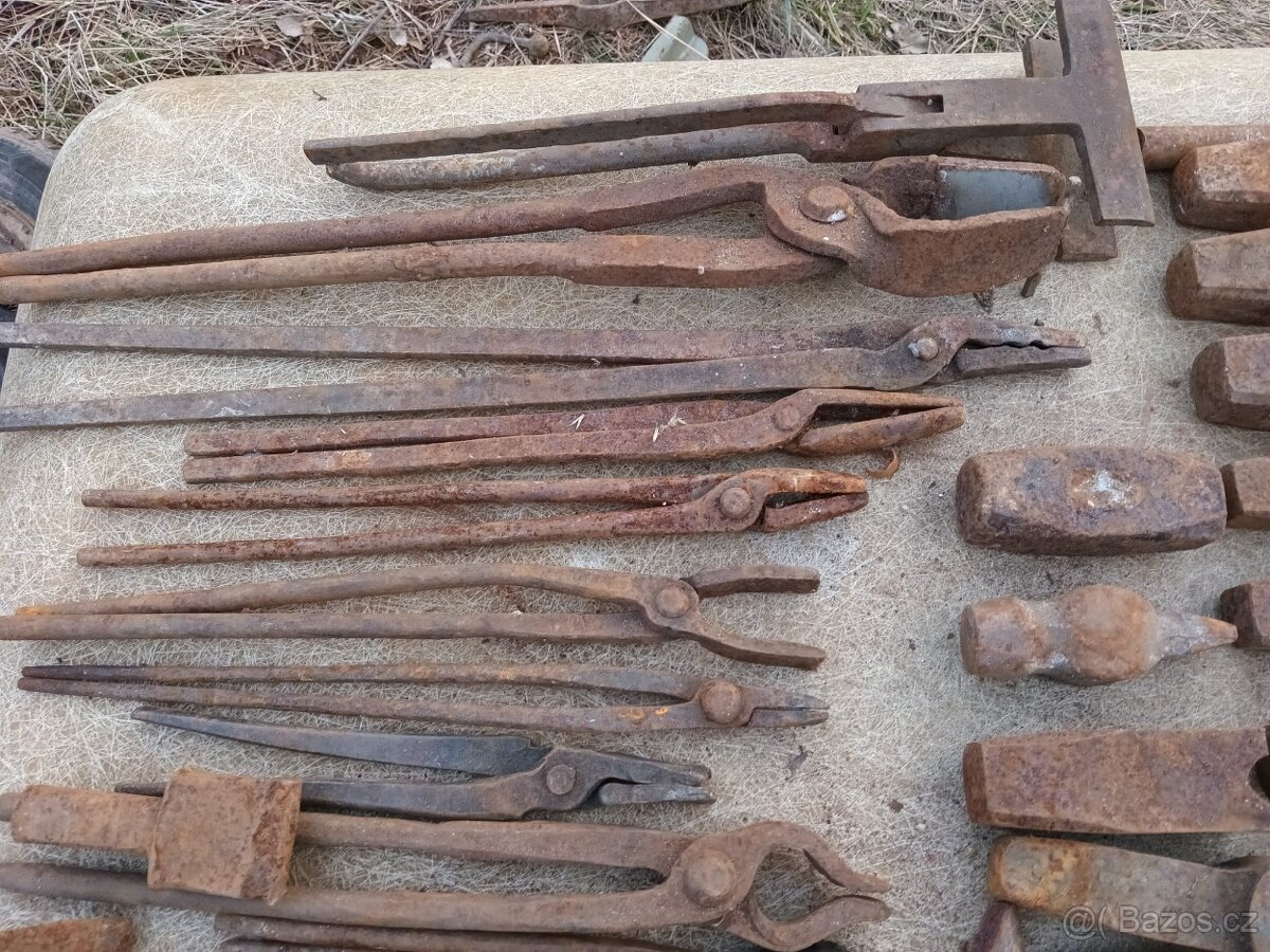 Prodám výheň a kovadlinu ,kovářské nářadí - 8