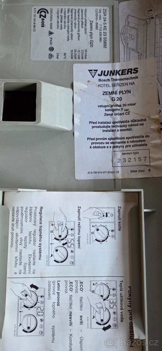 Junkers Cerastar Ceramini ZSR 24-5 KE 24 kW - 8